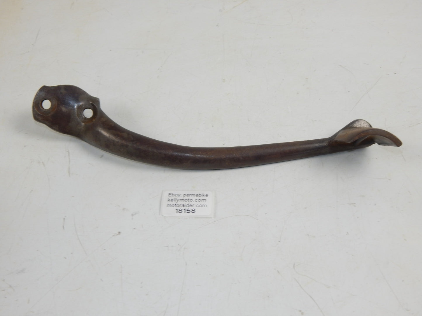 1950's VINTAGE VESPA 125 PIAGGIO MOTOR ENGINE KICK STARTER STEEL PEDAL LEVER - MotoRaider