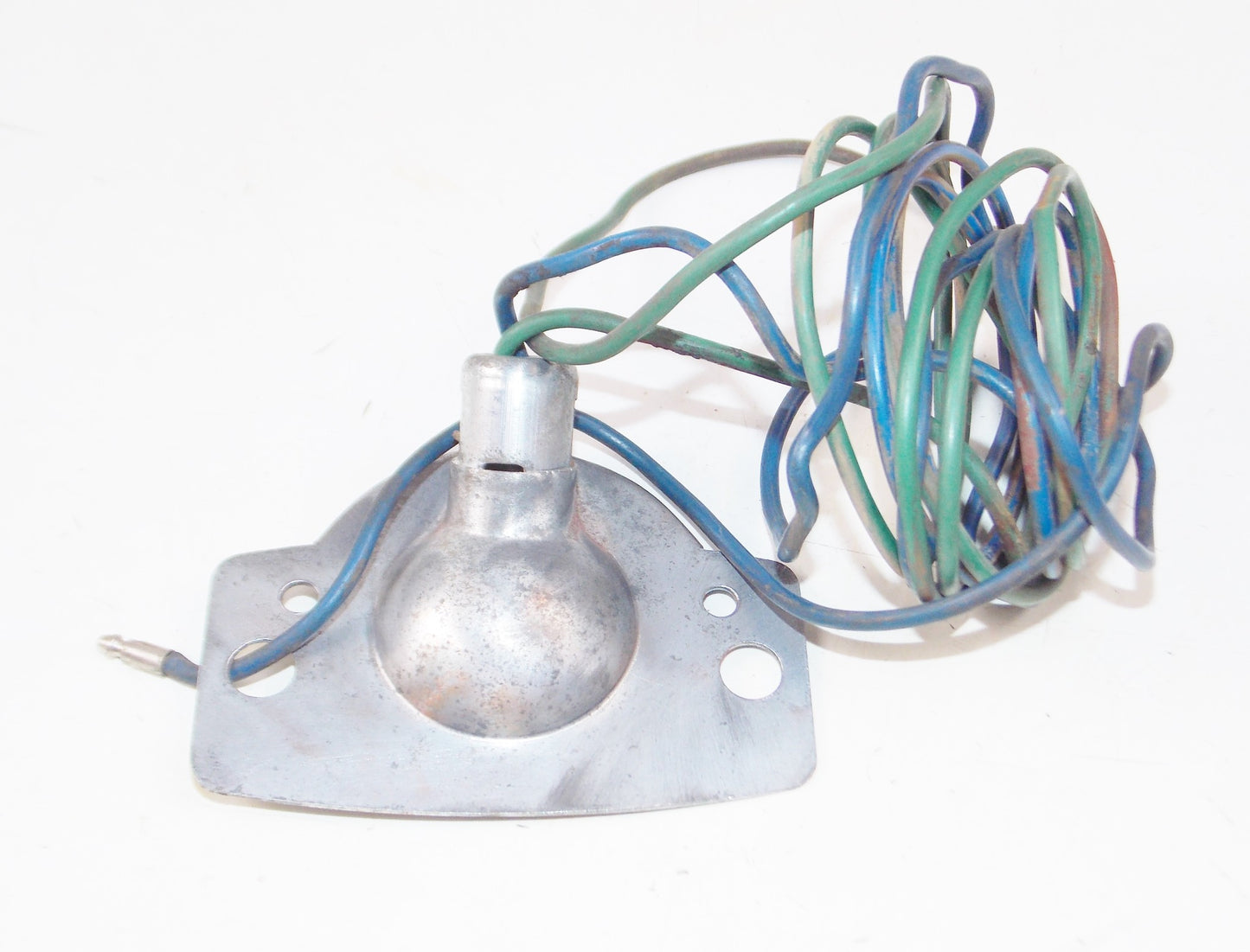 1950 HONDA CA 150 DREAM TAIL LIGHT BASE PLATE SOCKET + WIRE - MotoRaider