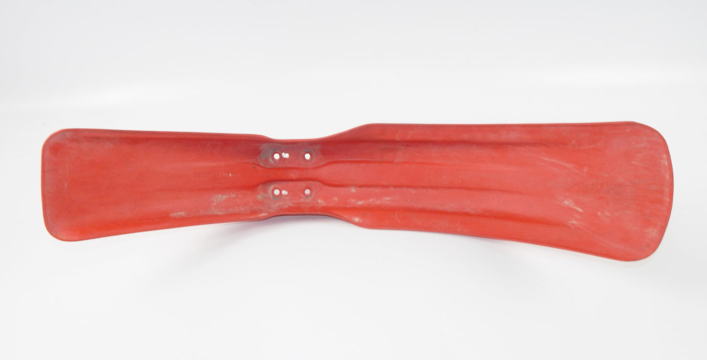 HONDA 61100-KS6-0000 1991 CR500 CR250 RED FRONT FENDER MUD GUARD - MotoRaider
