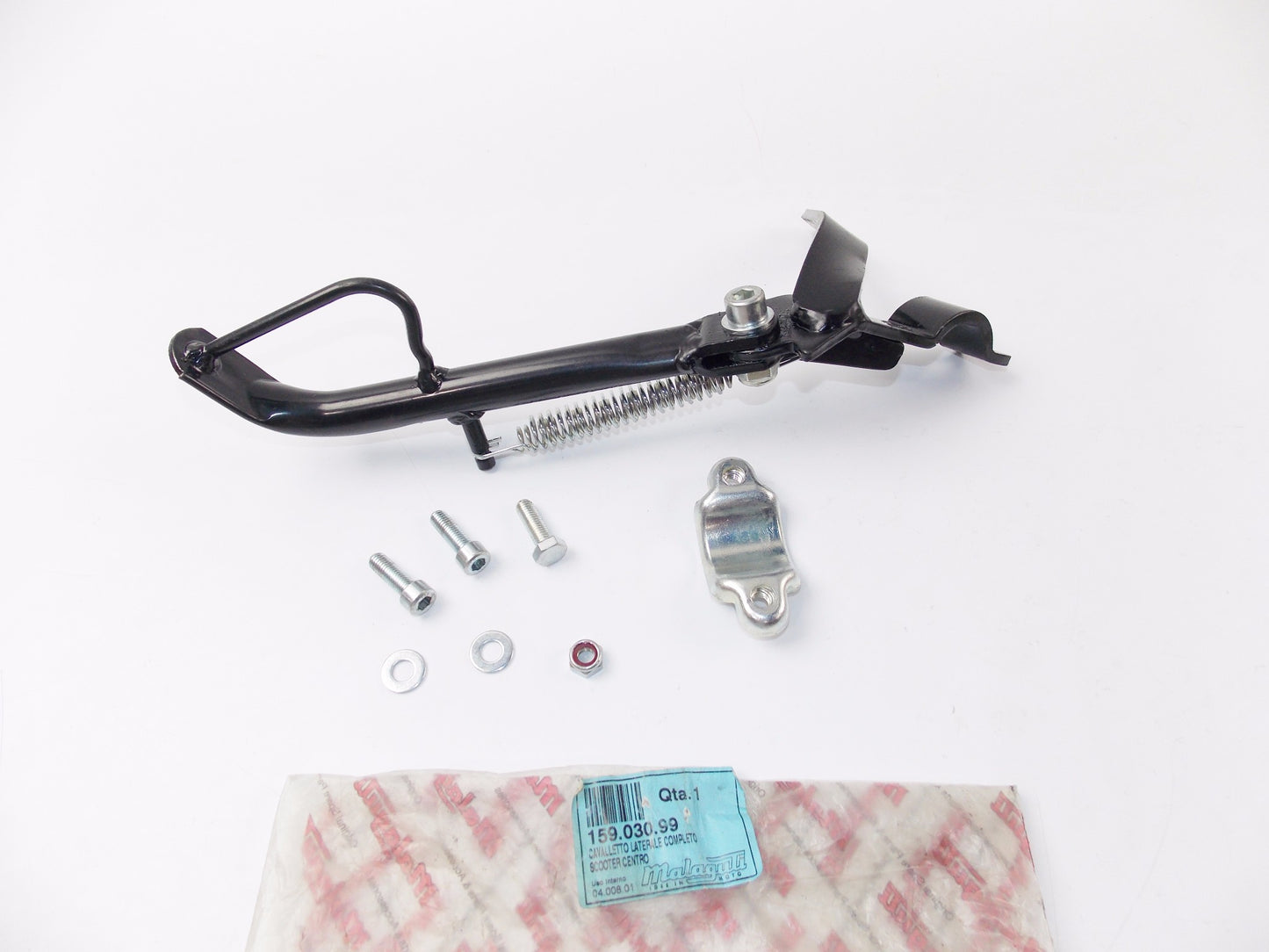 NOS MALAGUTI CENTRO SL / 1999 TIPO 49 KAT FRAME SIDE KICK STAND KIT 159.030.99 - MotoRaider