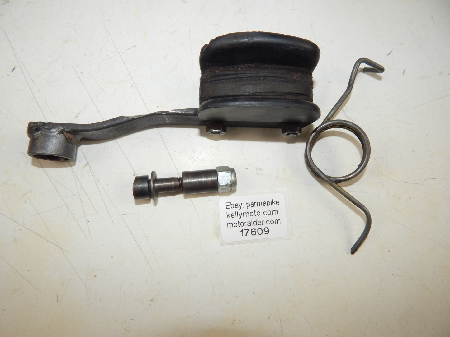 1981 BETA TRAIL 125 REAR CHAIN DRIVE GUIDE TENSIONER PAD VINTAGE ITALY - MotoRaider