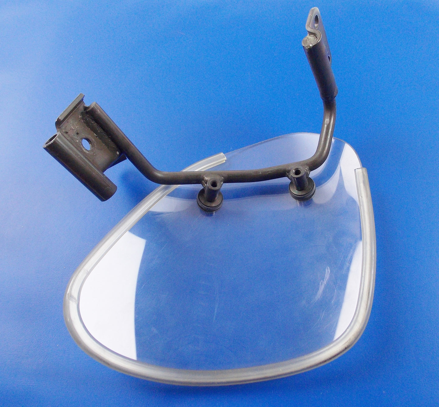 NOS OEM HONDA SCOOTER SH 125/150 LEFT HAND GUARD+MOUNT BRACKET PROTECTOR SHIELD - MotoRaider