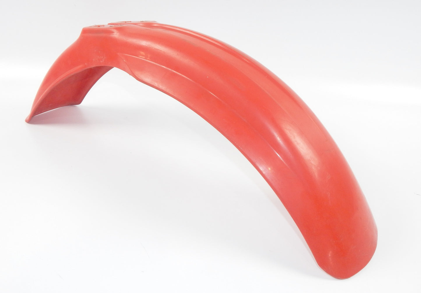 HONDA 61100-KS6-0000 1991 CR500 CR250 RED FRONT FENDER MUD GUARD - MotoRaider