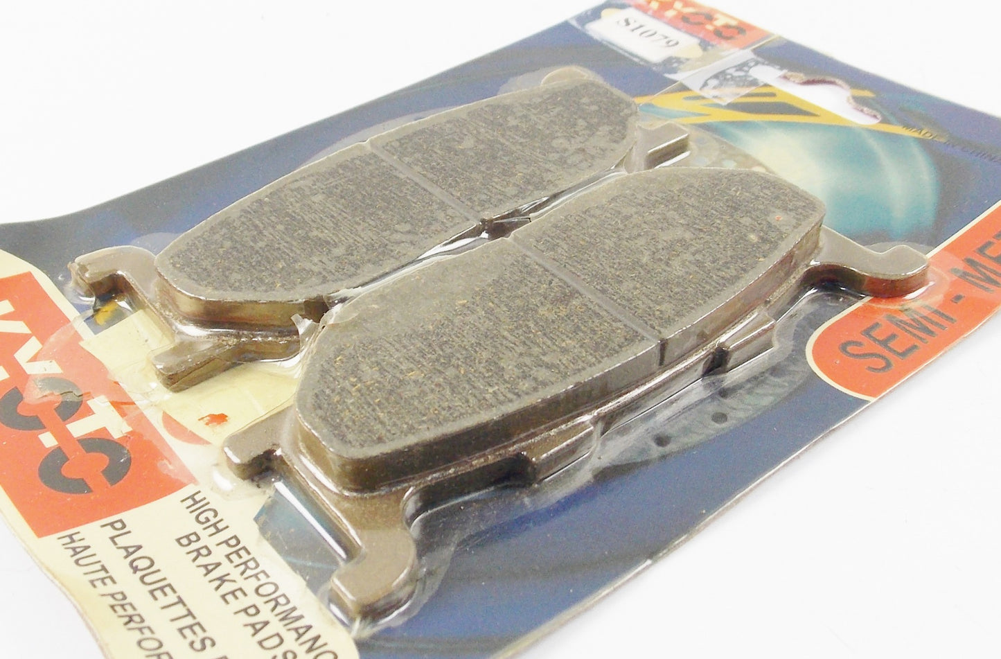 KYOTO BRAKE PADS FRONT WHEEL SEMI-METALIC YAMAHA XVS 650 1998-2007 S1079 - MotoRaider
