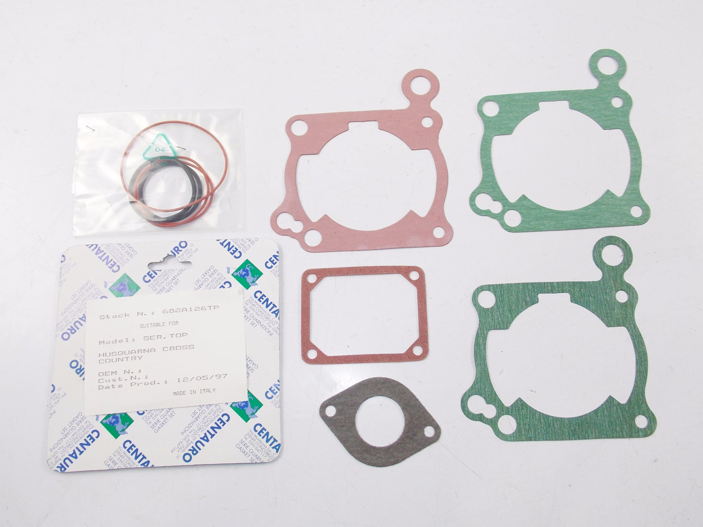 CENTAURO TOP END GASKET SET + SEAL HUSQVARNA CROSS COUNTRY 682A126TP - MotoRaider