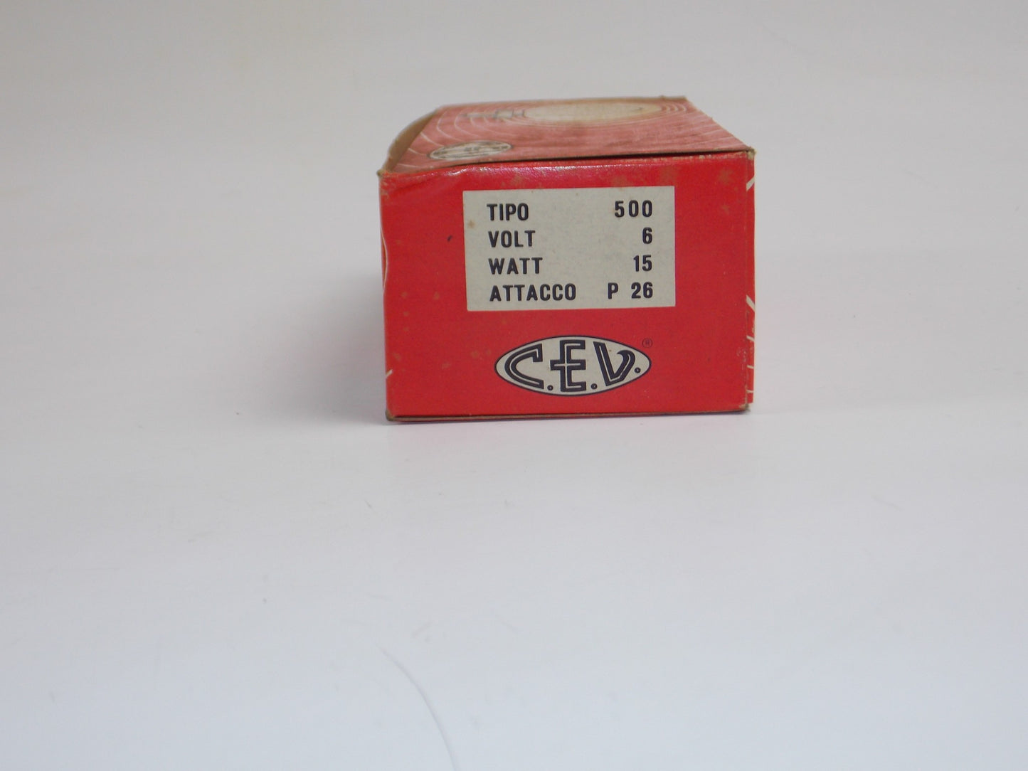 MOPED MOTORCYCLE SCOOTER CEV HEADLIGHT BULB 6 VOLT 15 WATT P26 BASE BOX OF 10 - MotoRaider