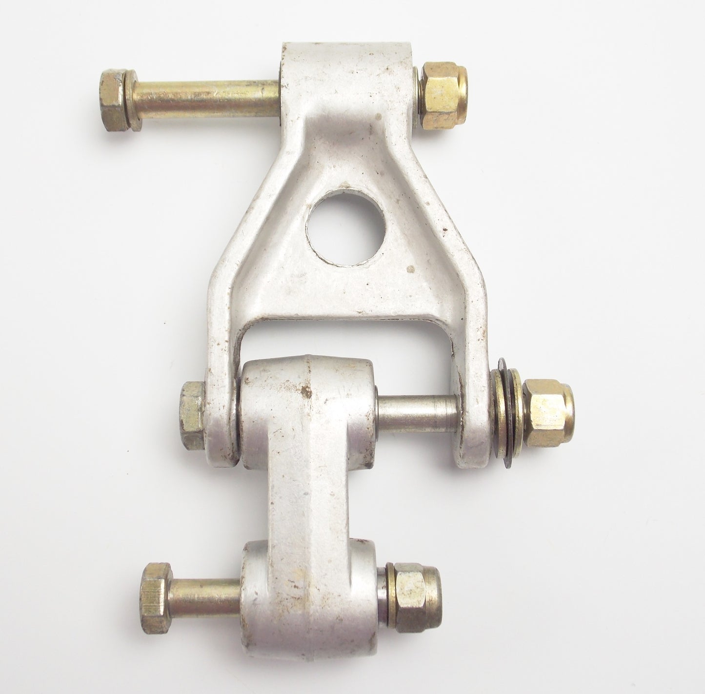 1986 CAGIVA 125 ELEFANTRE SWINGARM REAR SHOCK TIE ROD CONNECTING LINKAGE - MotoRaider