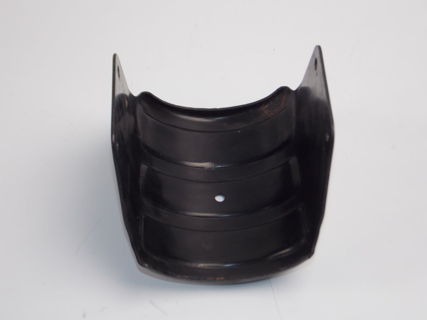FRONT FORK BRACE STEEL BLACK W=135mm H=120mm HOLES D=60mm BMW LAVERDA CAGIVA - MotoRaider