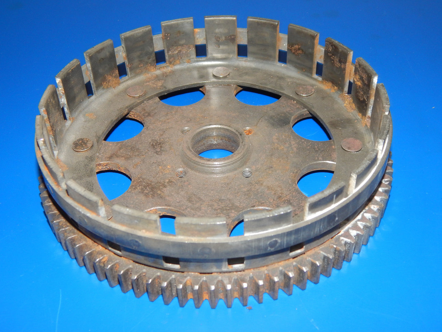 1972-74 HUSQVARNA 250 400 450 CR WR ENGINE MOTOR CLUTCH BASKET VINTAGE - MotoRaider