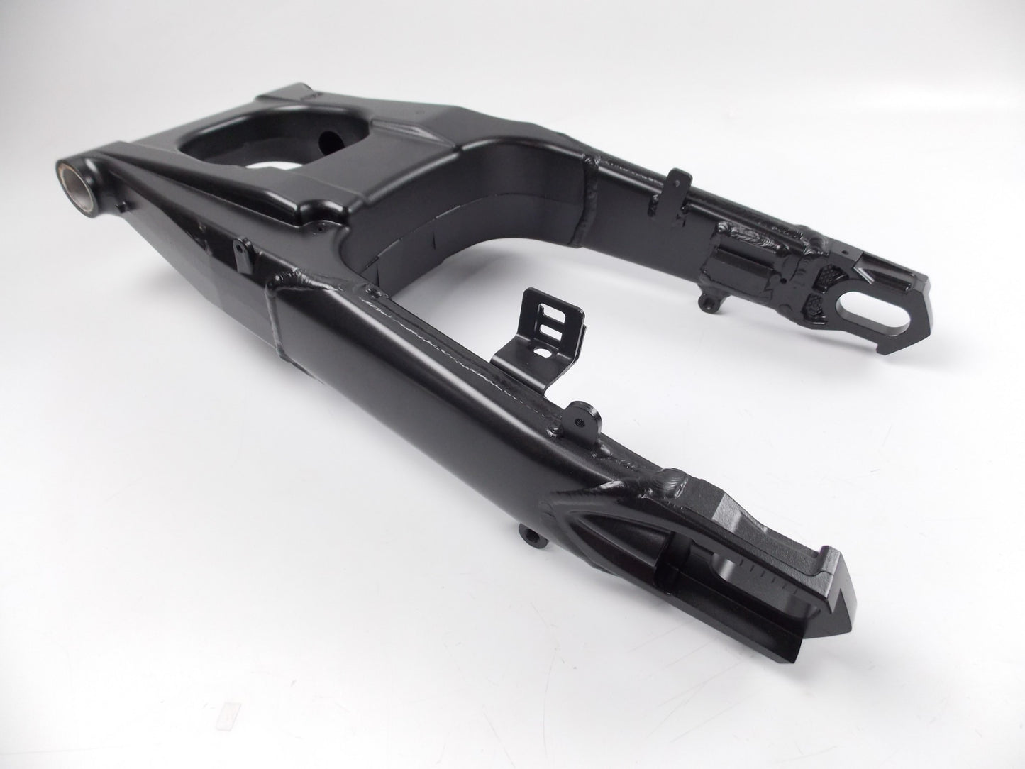 NOS KAWASAKI 2010 2011 ZX-14R NINJA BLACK ALUMINUM FRAME SWINGARM 33001-0216-18R - MotoRaider