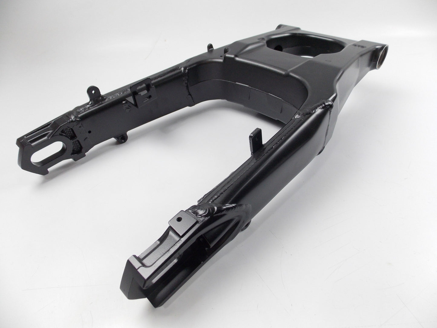 NOS KAWASAKI 2010 2011 ZX-14R NINJA BLACK ALUMINUM FRAME SWINGARM 33001-0216-18R - MotoRaider