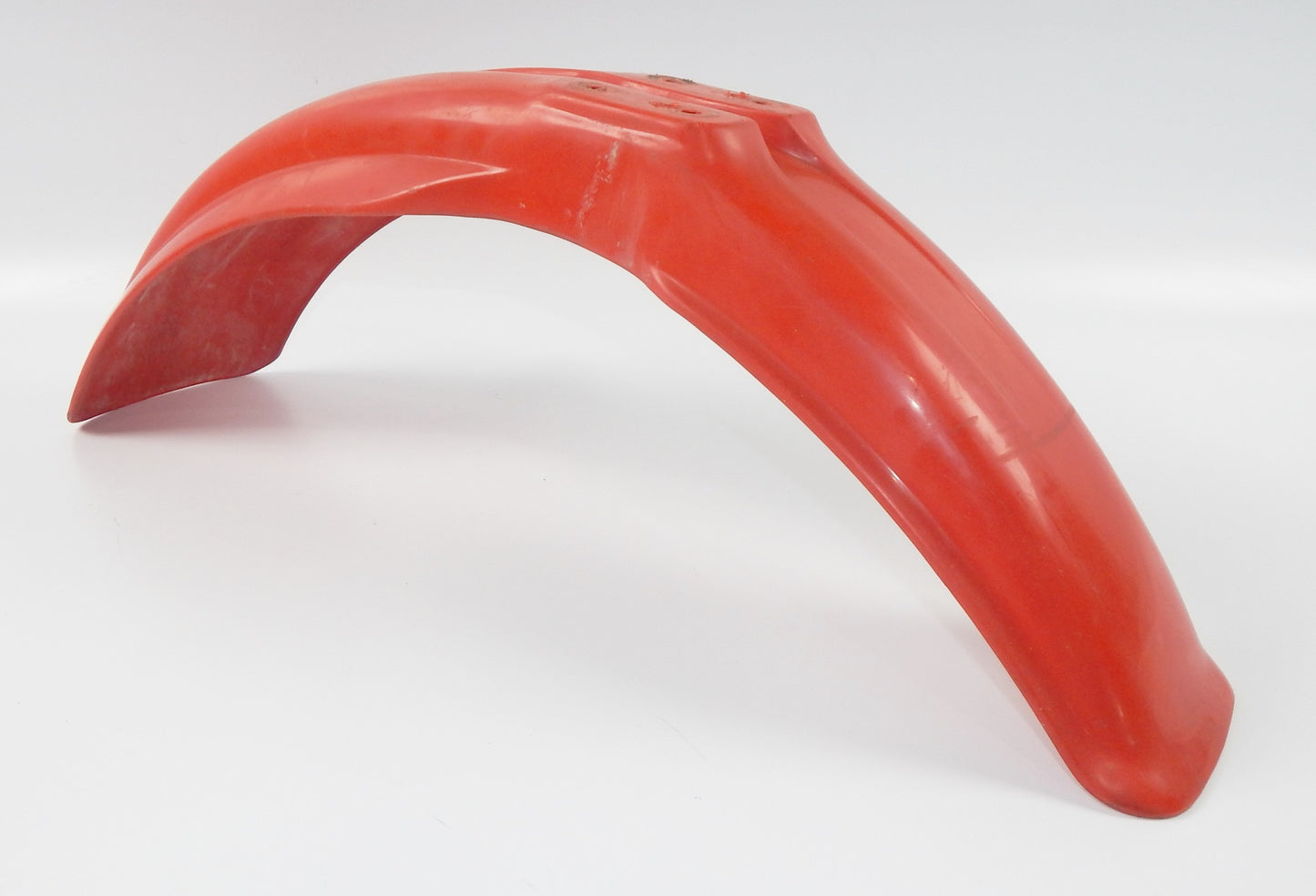 HONDA 61100-KS6-0000 1991 CR500 CR250 RED FRONT FENDER MUD GUARD - MotoRaider