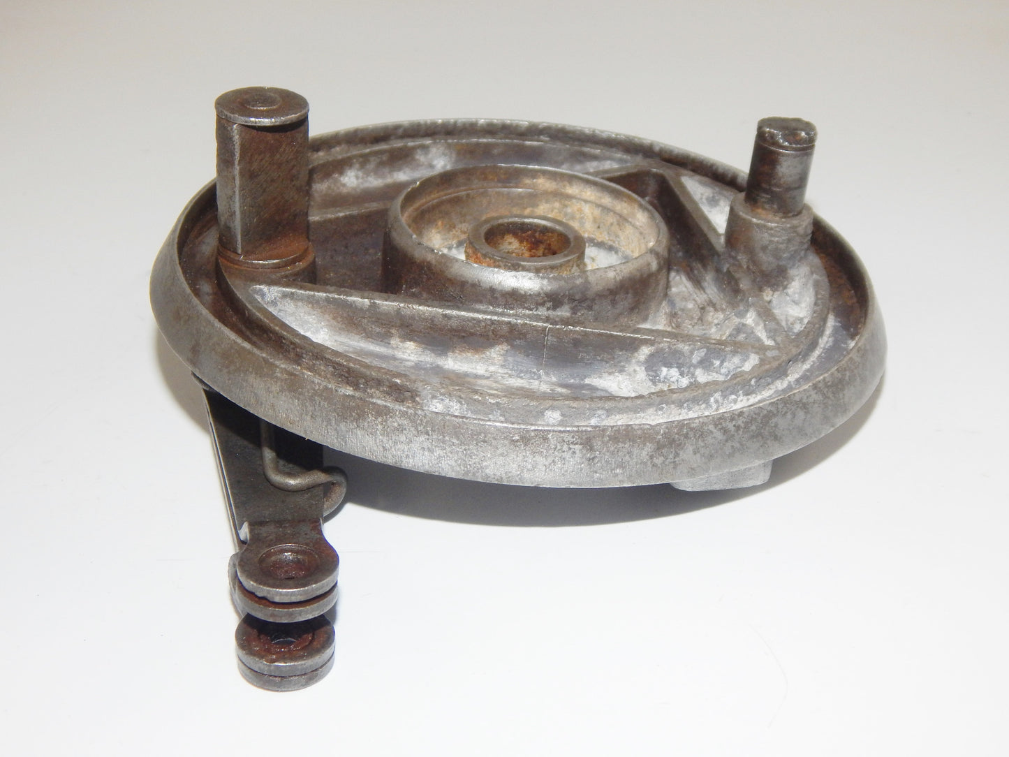 1968 KTM COMET 50cc REAR WHEEL HUB BRAKE PLATE VINTAGE - MotoRaider