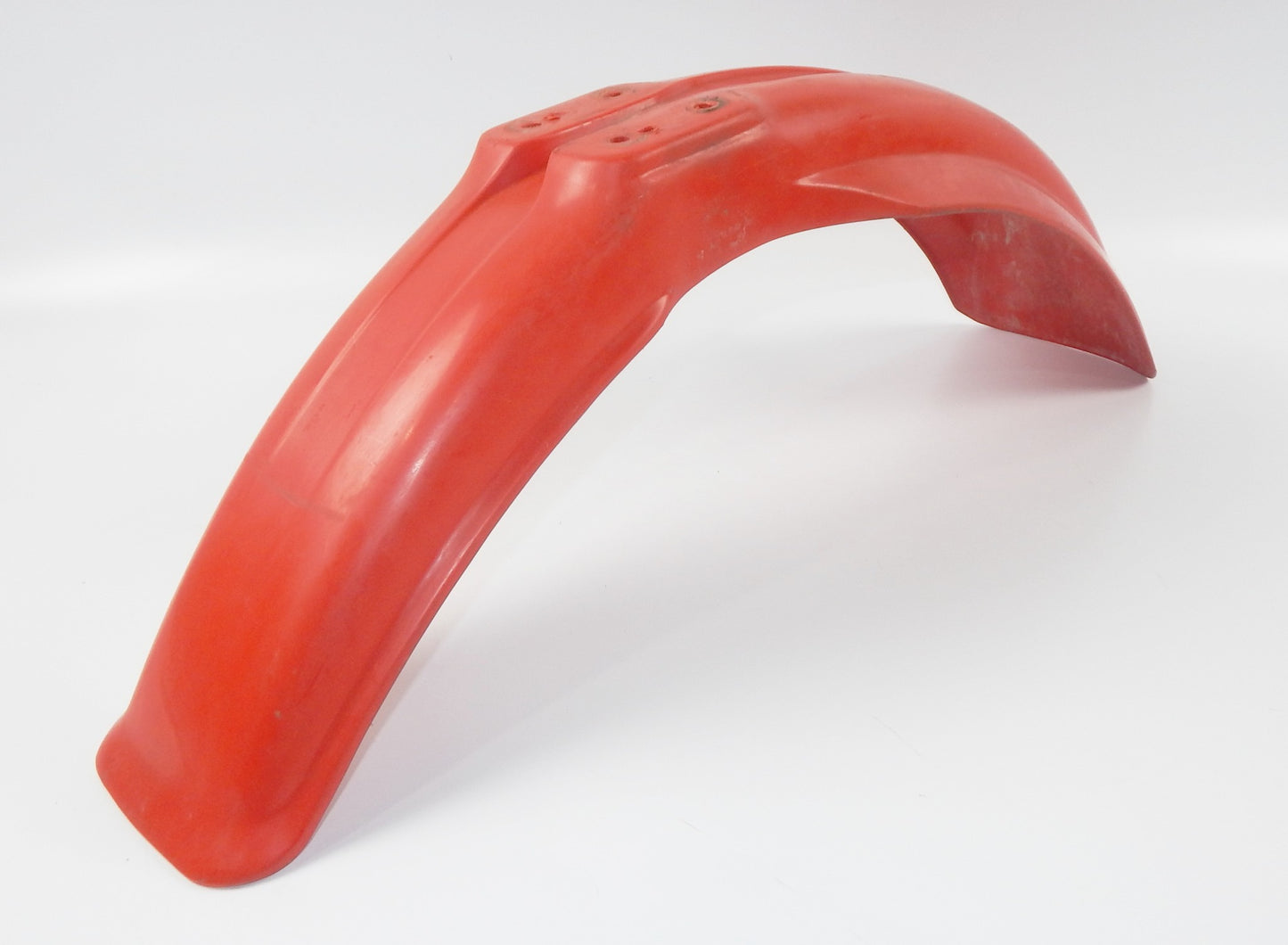 HONDA 61100-KS6-0000 1991 CR500 CR250 RED FRONT FENDER MUD GUARD - MotoRaider