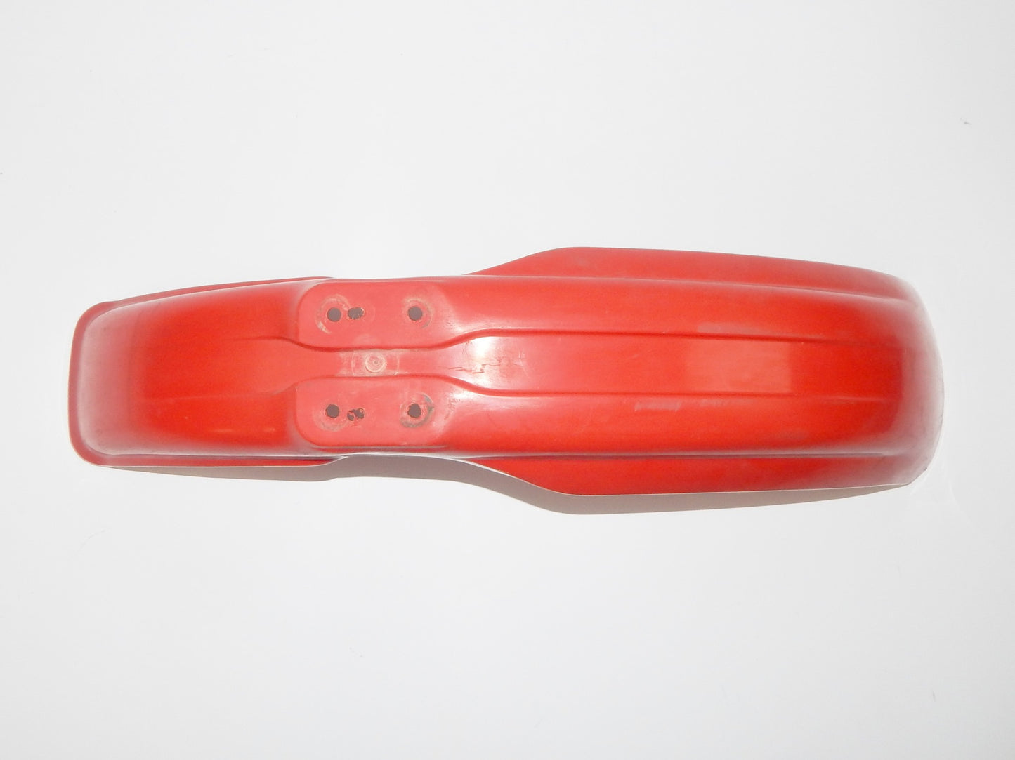 HONDA 61100-KS6-0000 1991 CR500 CR250 RED FRONT FENDER MUD GUARD - MotoRaider