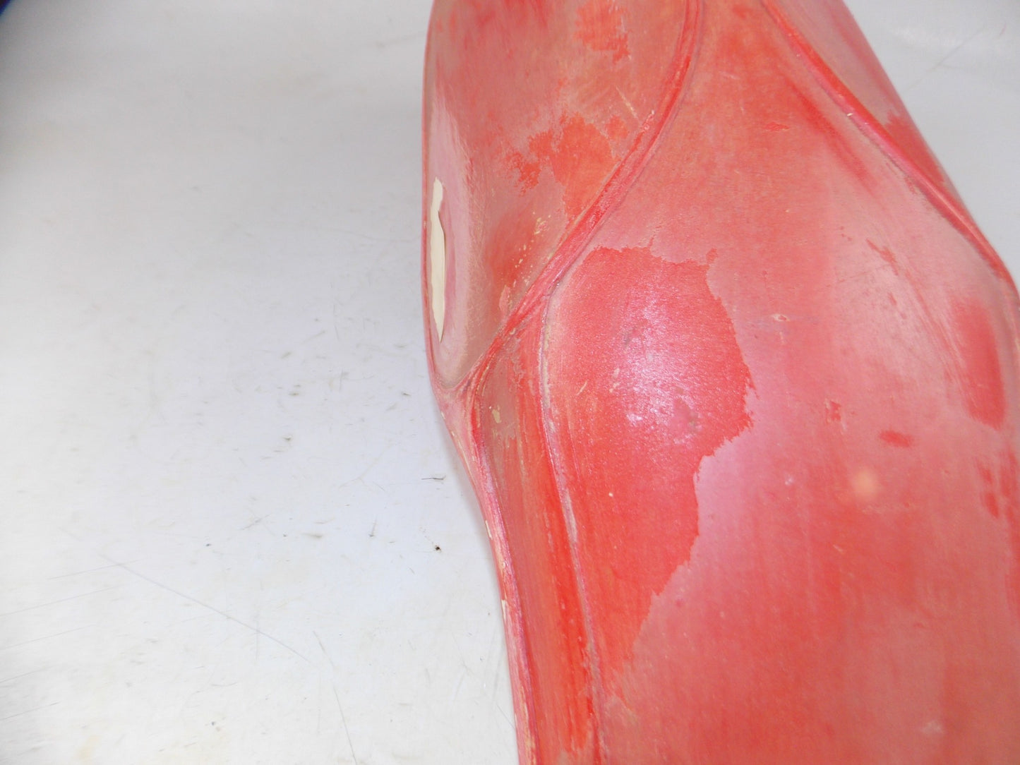 BETA VINTAGE MOTOCYCLE RED MOTOCROSS REAR FENDER 1979 250 L=30" W=91/2" - MotoRaider