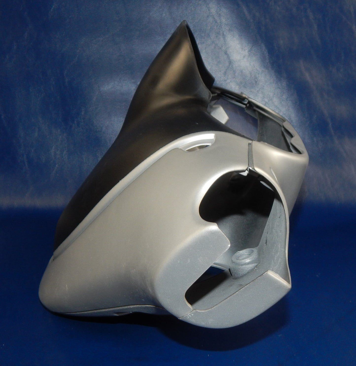 OEM MALAGUTI SCOOTER F15 HANDLEBAR COVER SET MATTE SILVER 071.263.88 07126388 - MotoRaider