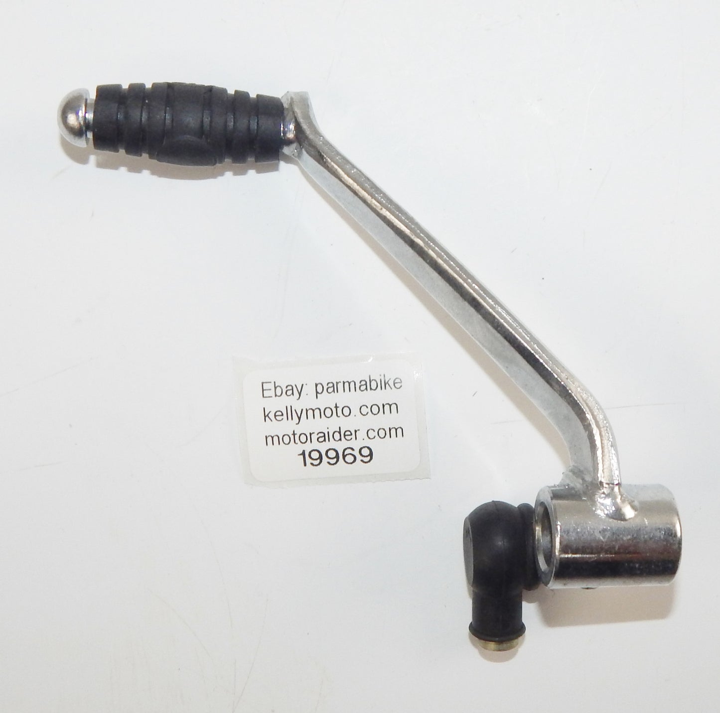 VINTAGE MOTORCYCLE GEAR SHIFTER LEVER PEDAL L=110mm HOLE D=12mm SUZUKI YAMAHA - MotoRaider