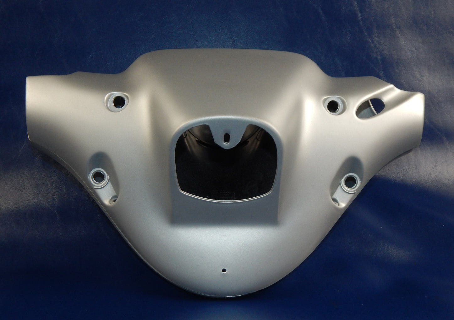 OEM MALAGUTI SCOOTER F15 HANDLEBAR COVER SET MATTE SILVER 071.263.88 07126388 - MotoRaider