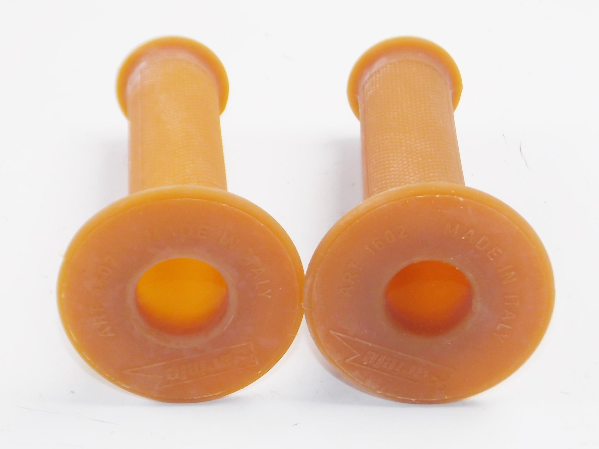 ARIETE 1602 22mm HANDLEBAR NATURAL RUBBER GRIPS BETA MORINI BENELLI GUZZI CAGIVA - MotoRaider