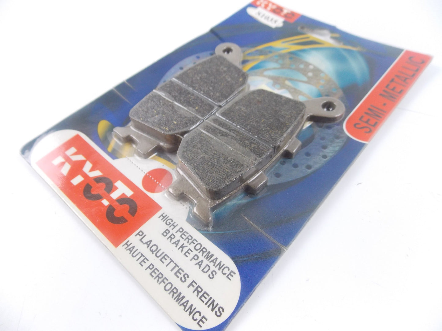 KYOTO SEMI METALLIC REAR WHEEL BRAKE PADS HONDA CB VT YAMAHA SUZUKI BANDIT S1035 - MotoRaider