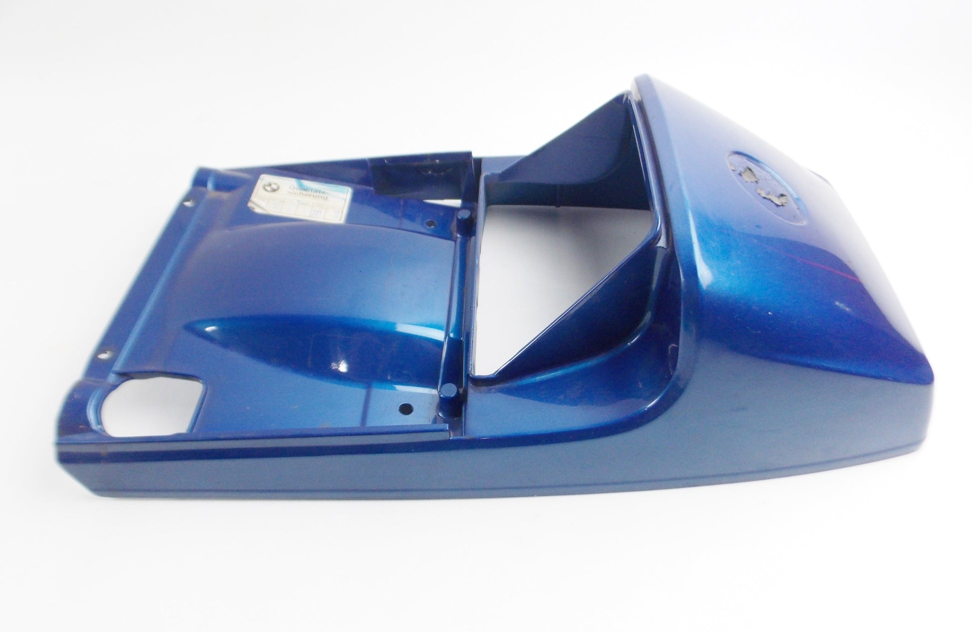 OEM BMW K100RS K100 RS (K589) TAIL SECTION PART UPPER - ALASKA BLUE 52531453614 - MotoRaider