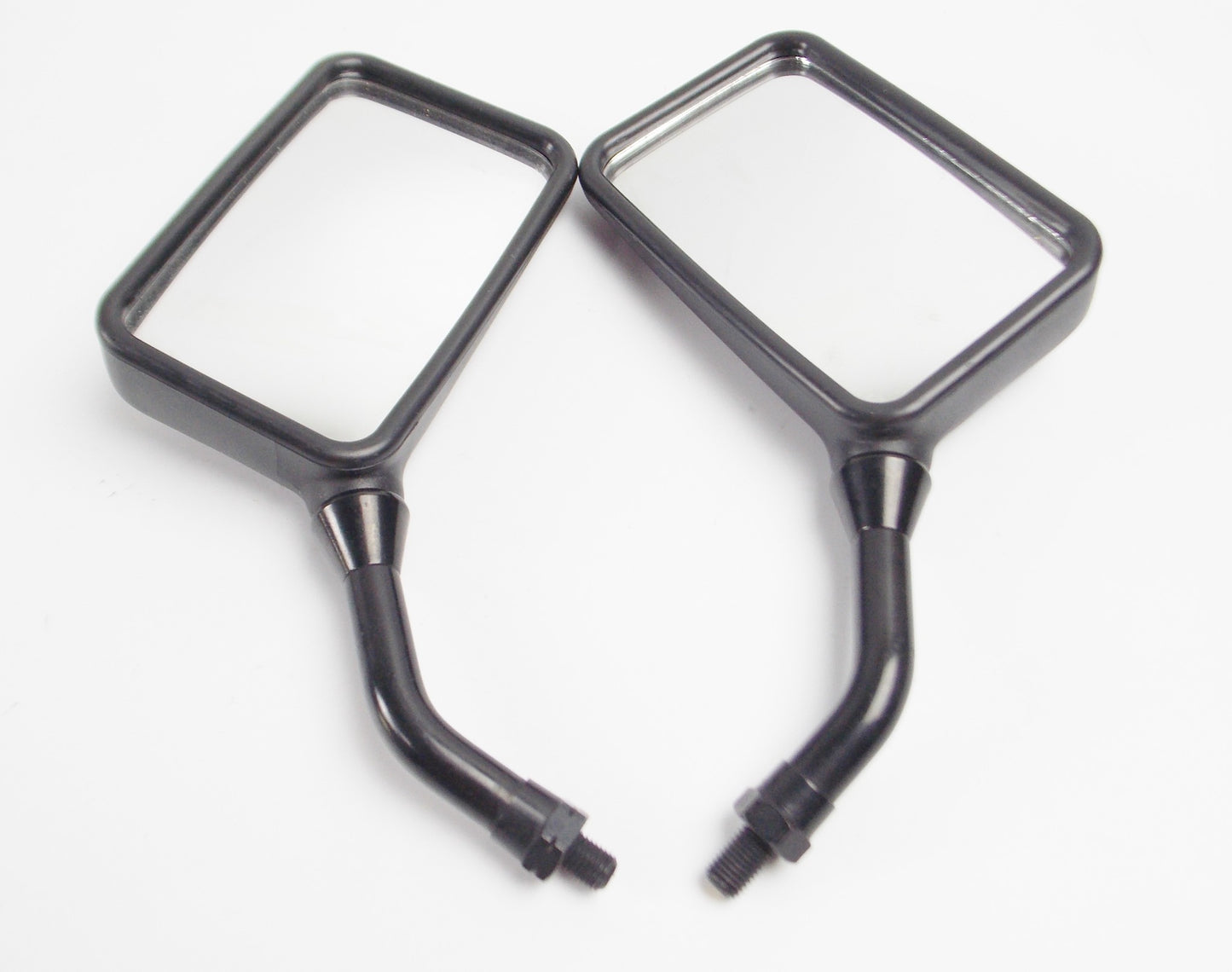 RIGHT LEFT OEM YAMAHA MIRROR BLACK THREAD 10mm STEM LENGTH 4.25" SIZE 3.25x5.25" - MotoRaider