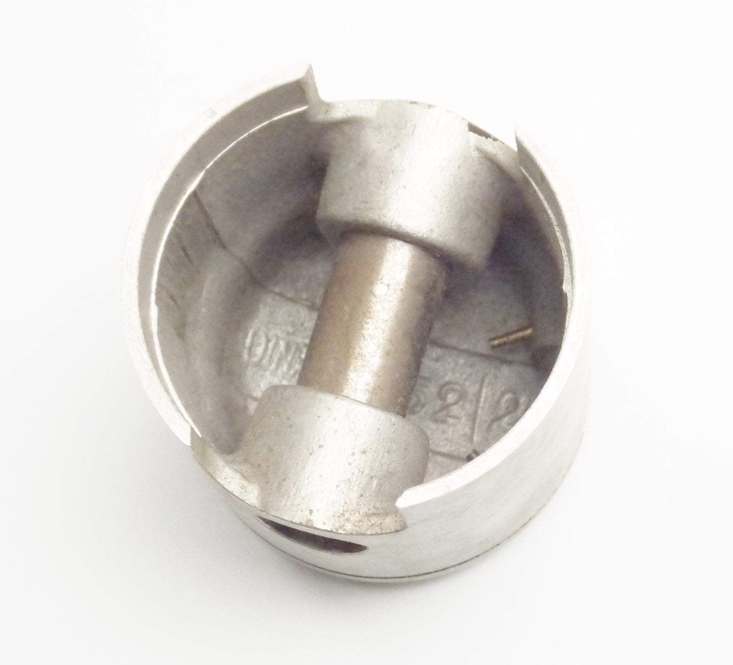 NOS DINAMIN PISTON + PIN DIAMETER 45.6 mm VESPA 50cc USES L SHAPE RING - MotoRaider