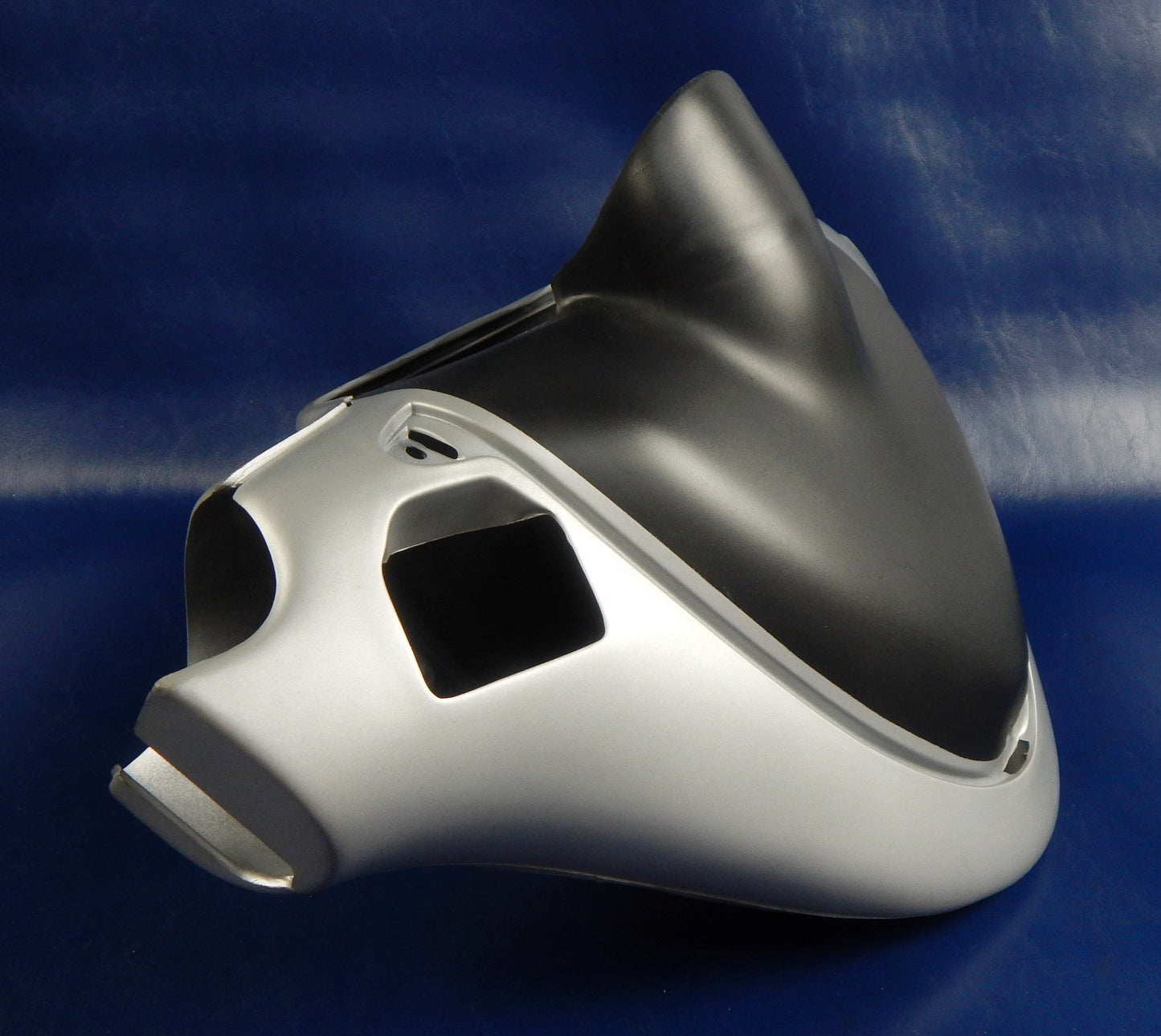 OEM MALAGUTI SCOOTER F15 HANDLEBAR COVER SET MATTE SILVER 071.263.88 07126388 - MotoRaider