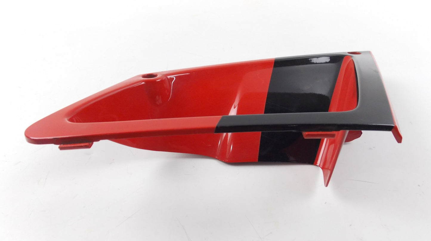 NOS OEM HONDA 64355-MV9A-000 LOWER LEFT SIDE COWL FAIRING RED BLACK CBR600 1994 - MotoRaider