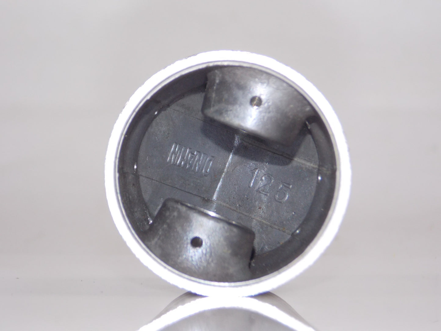 NOS DINAMIN 125 PISTON 46.8MM + 12.5MM PIN + CIRCLIP + RING VINTAGE ITALY #16238 - MotoRaider