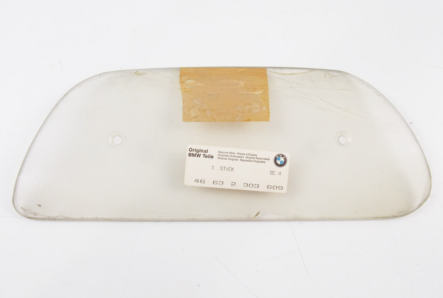 NOS OEM BMW 1984-1998 K100RT 1990-1995 K75RT FAIRING FLAP LEFT 46632303609 - MotoRaider