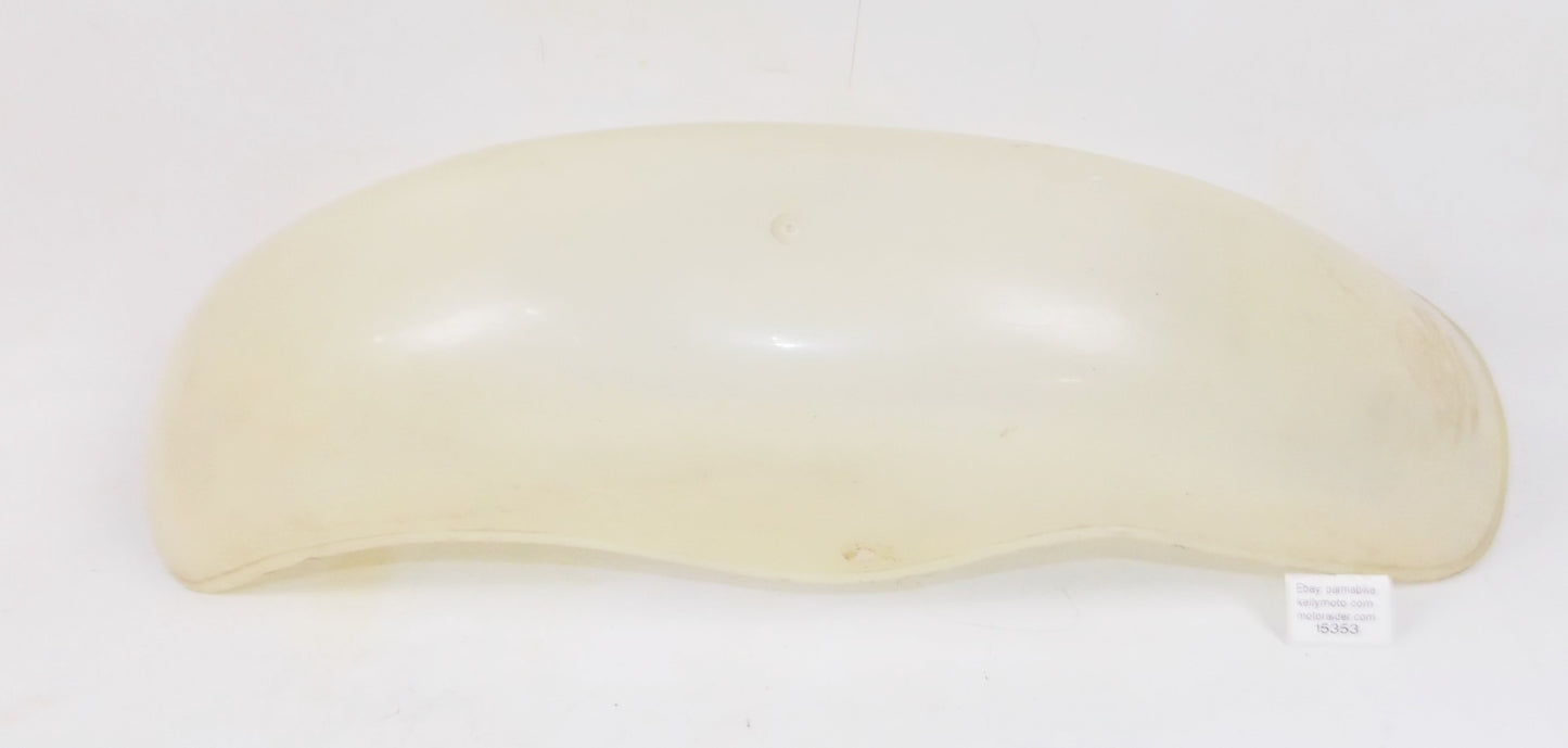 VINTAGE MOTORCYCLE CIENNE FLYING TRANSLUCENT MOTOCROSS REAR FENDERL=24 1/2" W=7" - MotoRaider