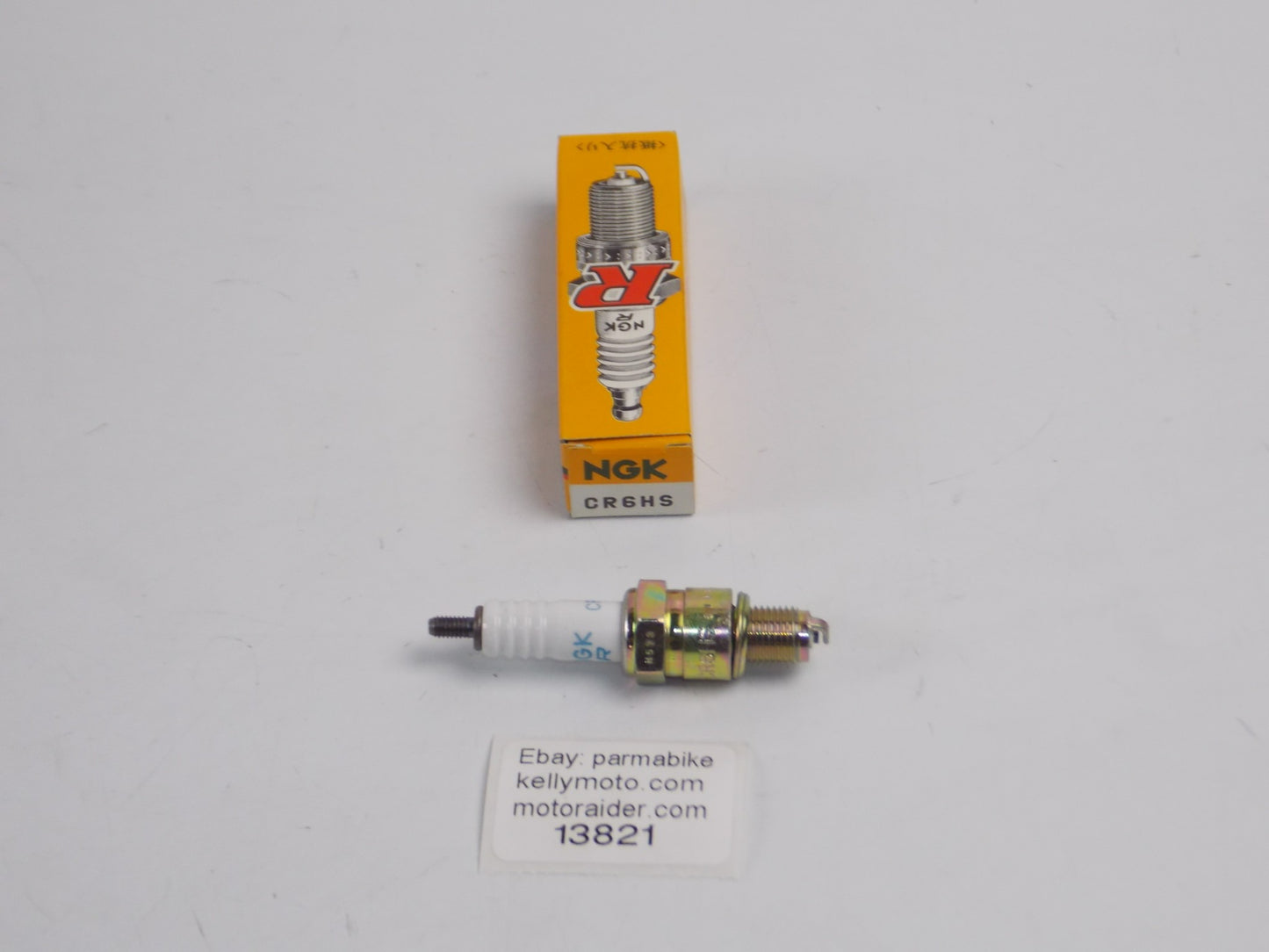 NGK CR6HS STANDARD SPARK PLUG H573 - MotoRaider