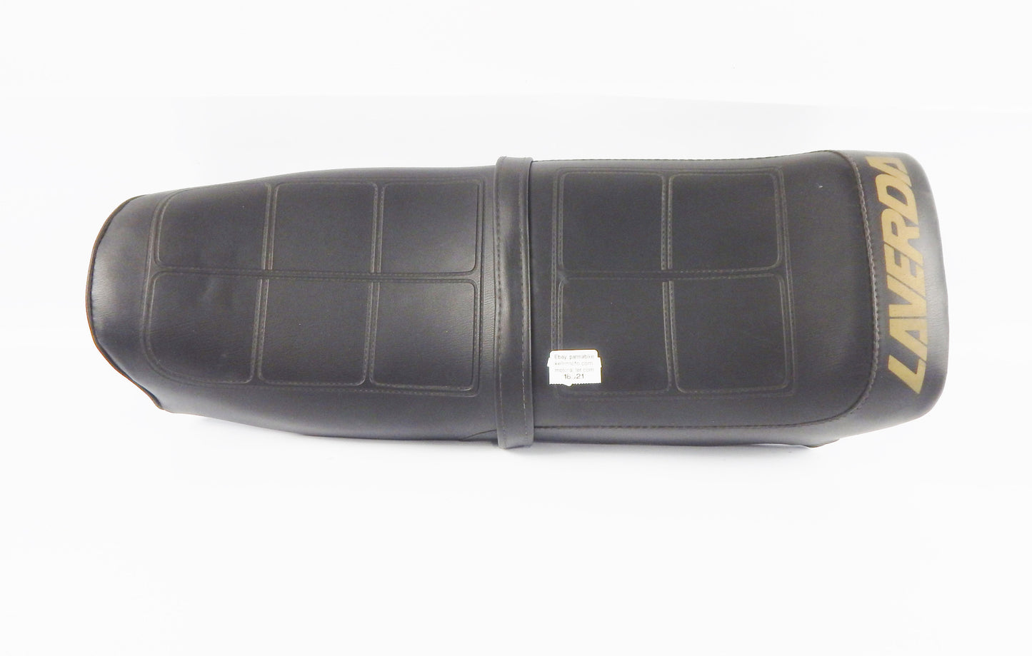 OEM LAVERDA ZUNDAPP LZ 125 SADDLE SEAT BLACK L=26" W=10" VINTAGE ITALY - MotoRaider