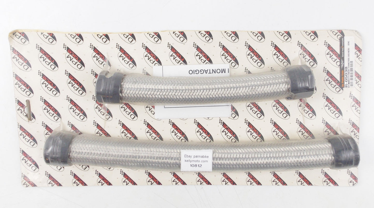 NOS DE PRETTO MOTO 2003 HONDA HORNET 600 BREADED RADIATOR HOSE KIT R-0503B - MotoRaider