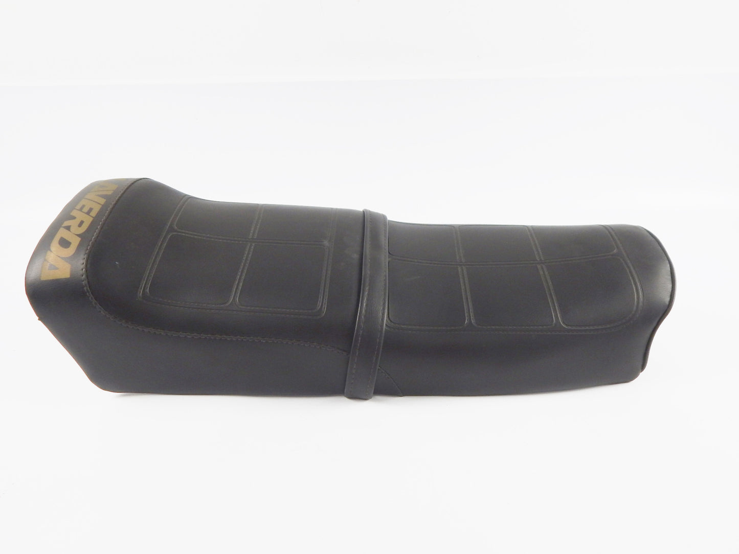 OEM LAVERDA ZUNDAPP LZ 125 SADDLE SEAT BLACK L=26" W=10" VINTAGE ITALY - MotoRaider