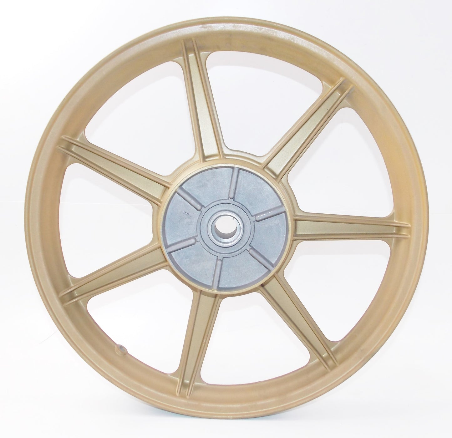 GRIMECA 7 RAZZE REAR WHEEL RIM DOT-D GOLDEN 7 SPOKES 1.85 x 18" LAVERDA CAGIVA - MotoRaider