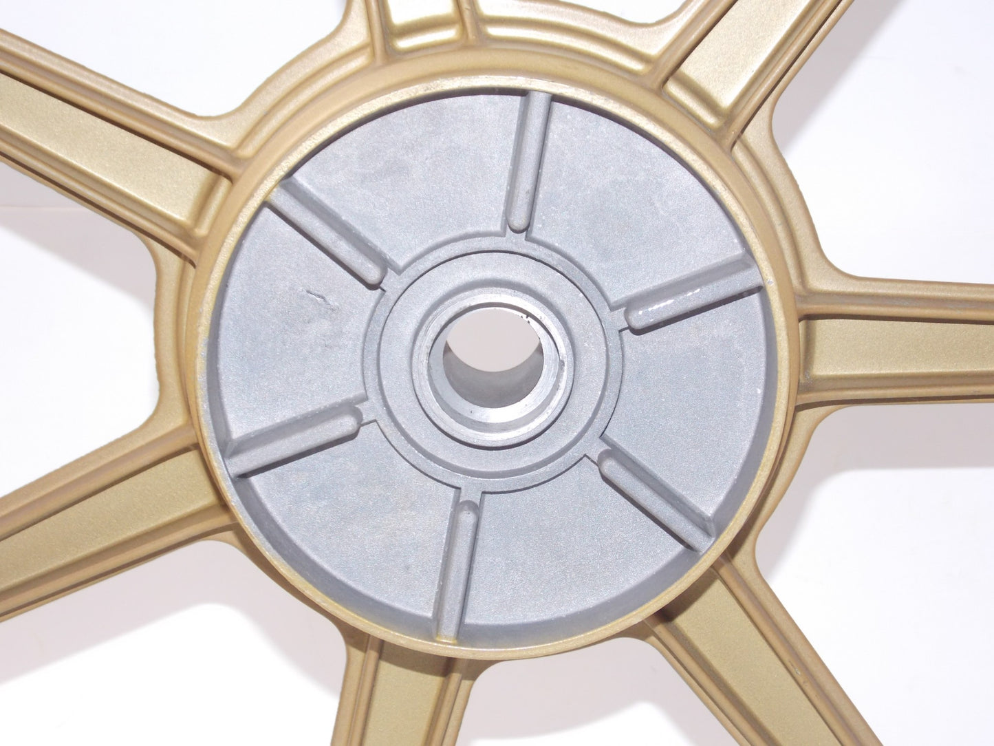 GRIMECA 7 RAZZE REAR WHEEL RIM DOT-D GOLDEN 7 SPOKES 1.85 x 18" LAVERDA CAGIVA - MotoRaider