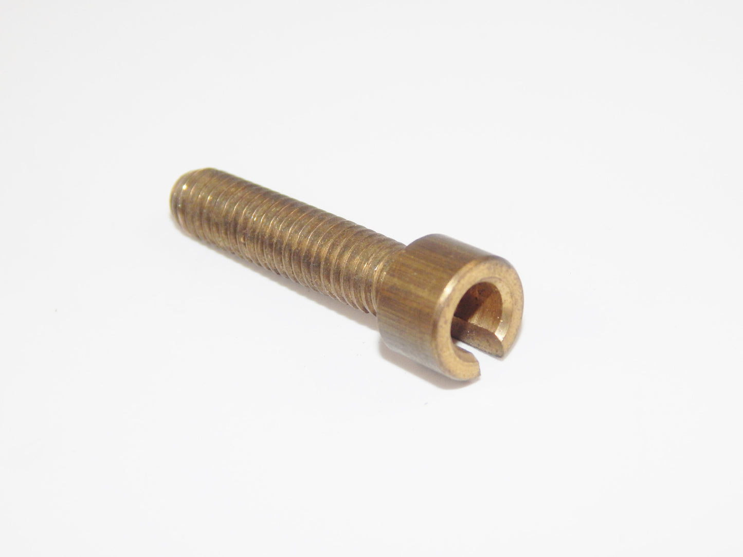 BRASS CABLE ADJUSTING SCREW BRAKE CLUTCH LEVER PERCH VINTAGE MOTORCYCLE MOPED - MotoRaider