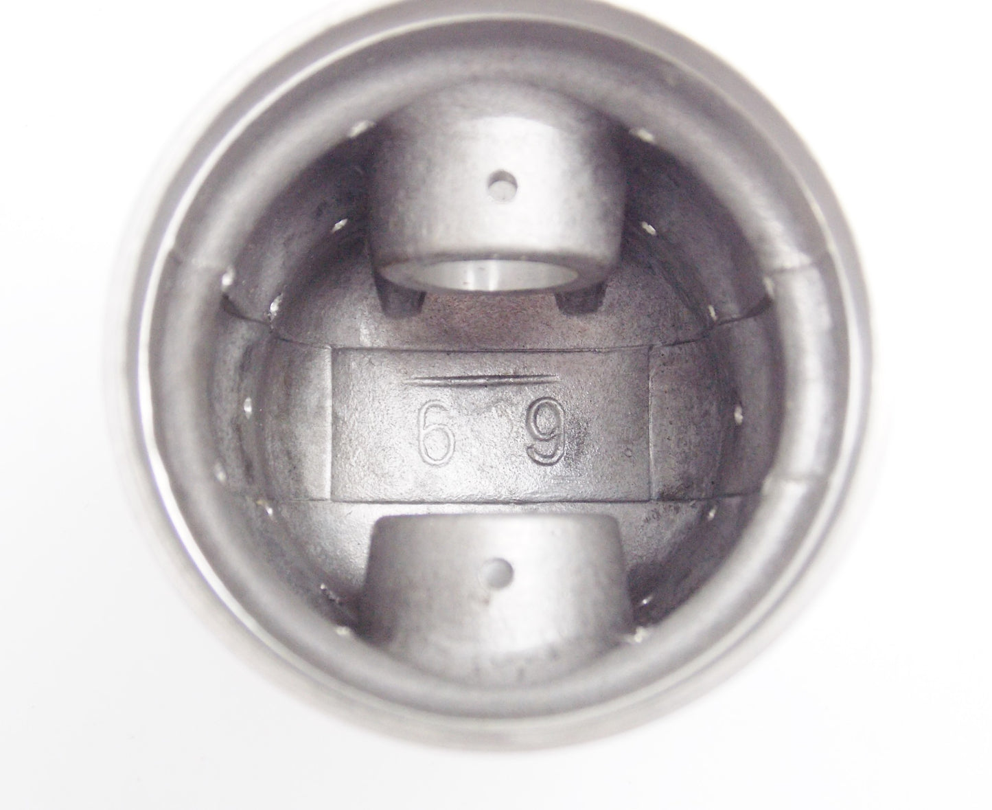 NOS DINAMIN PISTON + PIN + CLIPS DIAMETER 54 mm F.B. MONDIAL 125 cc - MotoRaider