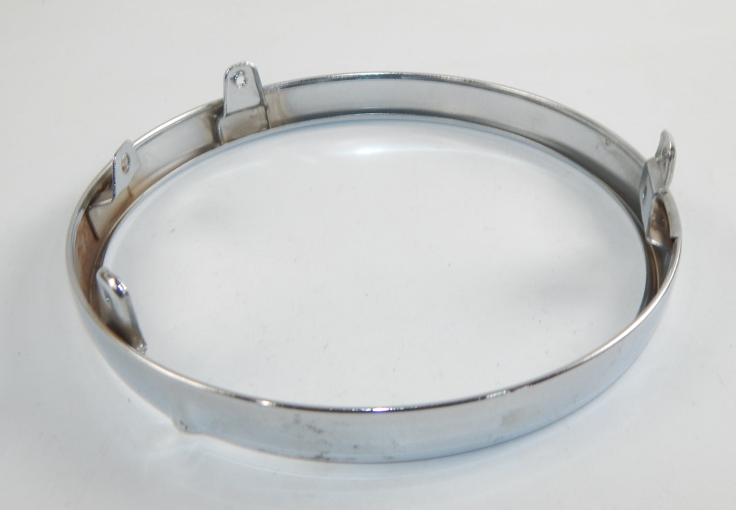 OEM KAWASAKI HEADLIGHT RIM BEZEL CHROME 001-1834 STANLEY VINTAGE MOTORCYCLE - MotoRaider