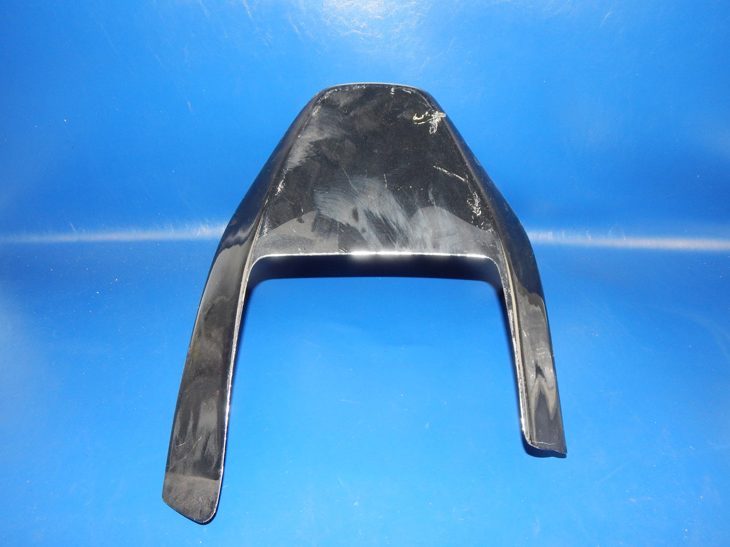 1980's SUZUKI GS GSX WINDLINE FIBERGLASS LOWER FAIRING ENGINE SPOILER CHIN BLACK - MotoRaider