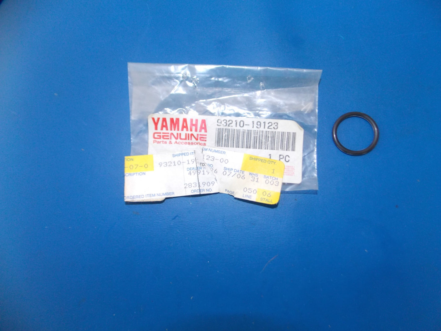 NOS YAMAHA 1978-2021 YFM80/20/125/225/100 XC125 BW200 O RING 93210-19123 - MotoRaider