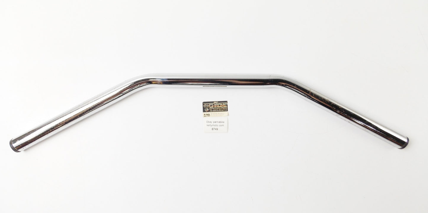 HARLEY 1" HANDLEBAR CHROMED LENGTH 26.25" PULL BACK 4 25" 110029 DRAG BAR CUSTOM - MotoRaider