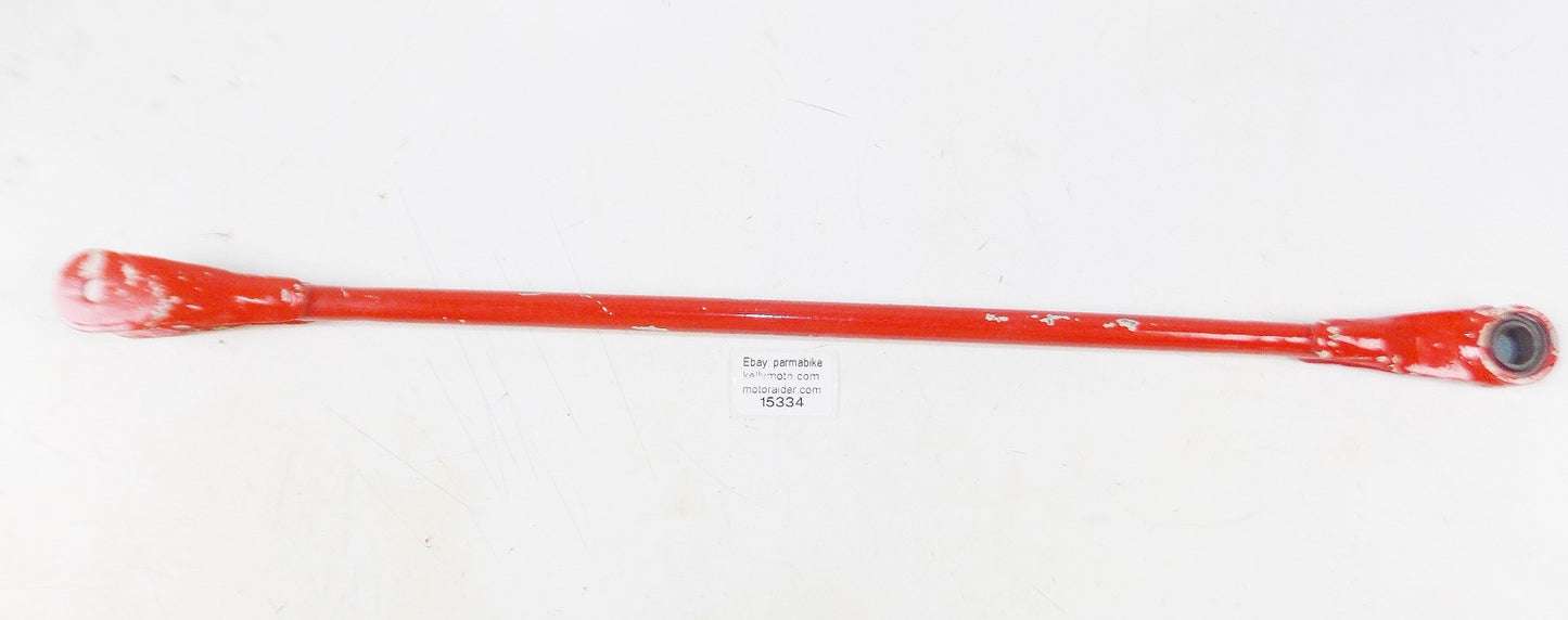 VINTAGE ENDURO CROSS RED REAR WHEEL BRAKE PLATE STAY FOR 1979 BETA CR250 L=540MM - MotoRaider