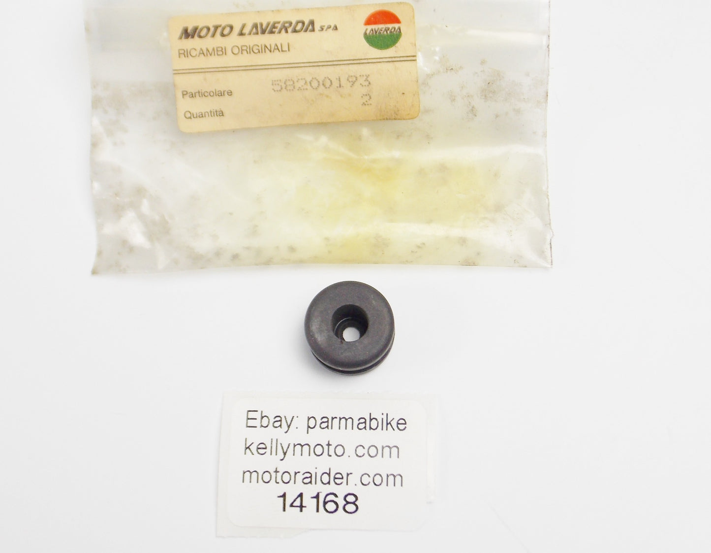 OEM LAVERDA 350 500 CHAIN COVER ANTI-VIBRANT RUBBER DAMPER 58200193 | 58 200 193 - MotoRaider