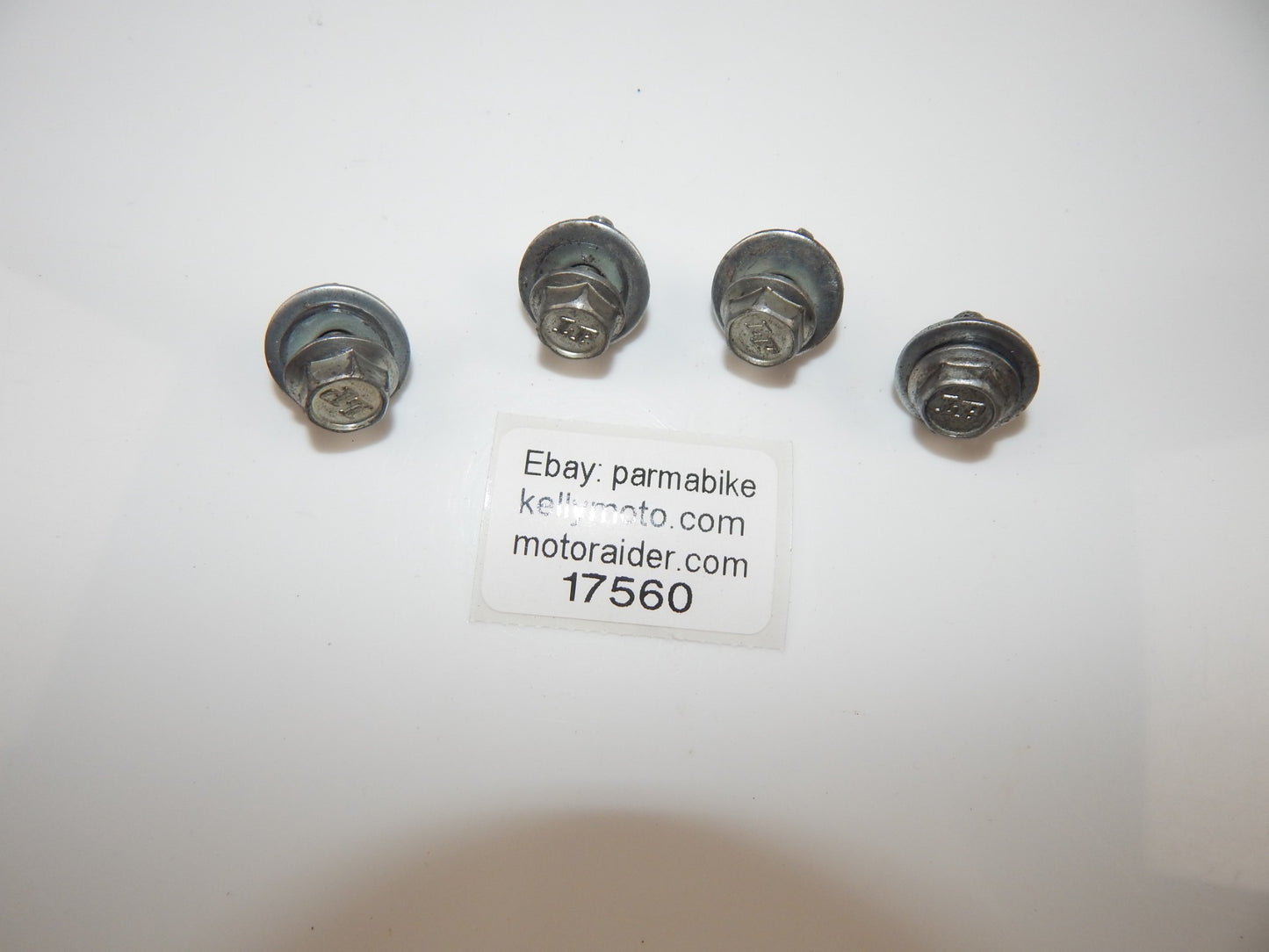 1970's FANTIC MOTOR 125cc TRIAL FRONT FENDER MUD GUARD BOLTS HARDWARE VINTAGE - MotoRaider