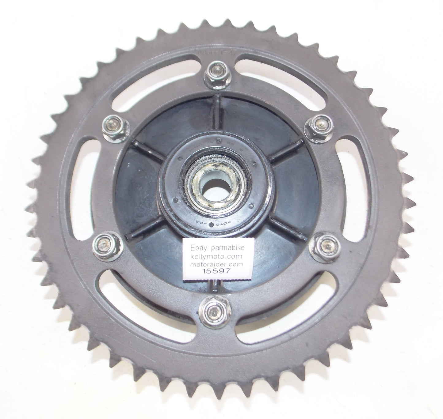 1994-1995 YAMAHA FZR 600R REAR WHEEL SPROCKET 47T CARRIER PLATE 0866-T-47 - MotoRaider