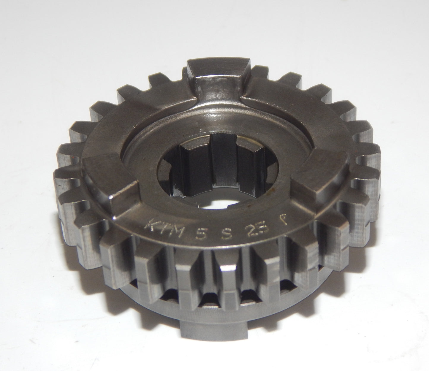 OEM KTM 1999/04 125SX(EU) 2001 125EXC(EU) 5th SLIDING GEAR 25T. STAMPED "5S25" - MotoRaider